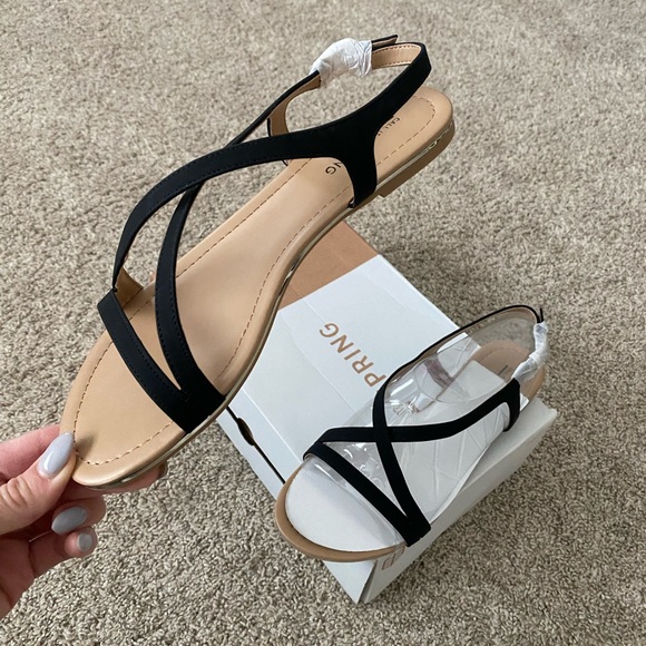 NWT Women’s black Call It Spring Sandals size 7 - Picture 10 of 11